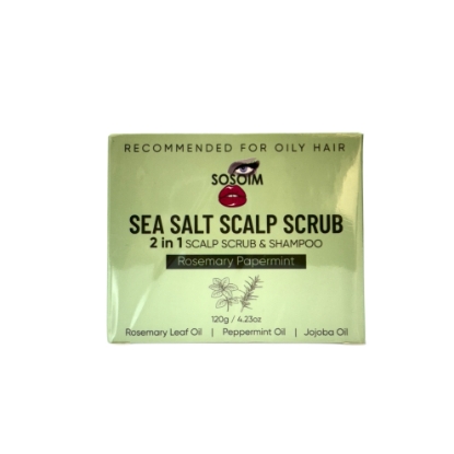 صورة Sea Salt Scalp Scrub Rosemary Papermint