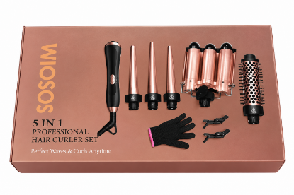 Picture of 5 in 1 Professional Hair Curler Set